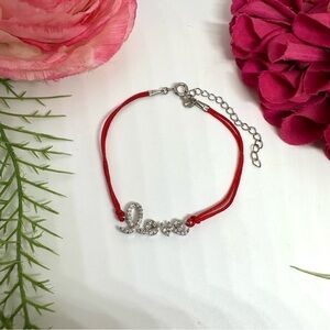 ⚜️Italian Sterling Silver “Love” Bracelet